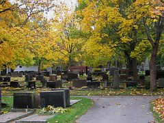 kirkegård sorg
